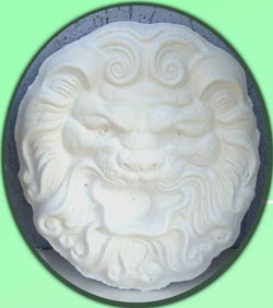 amar-manufatti in cemento-Maschera leone 2 