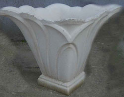 amar-manufatti in cemento-vaso rombo